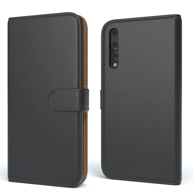 EAZY CASE Huawei P20 Pro Klapphülle Schwarz mit Standfunktion