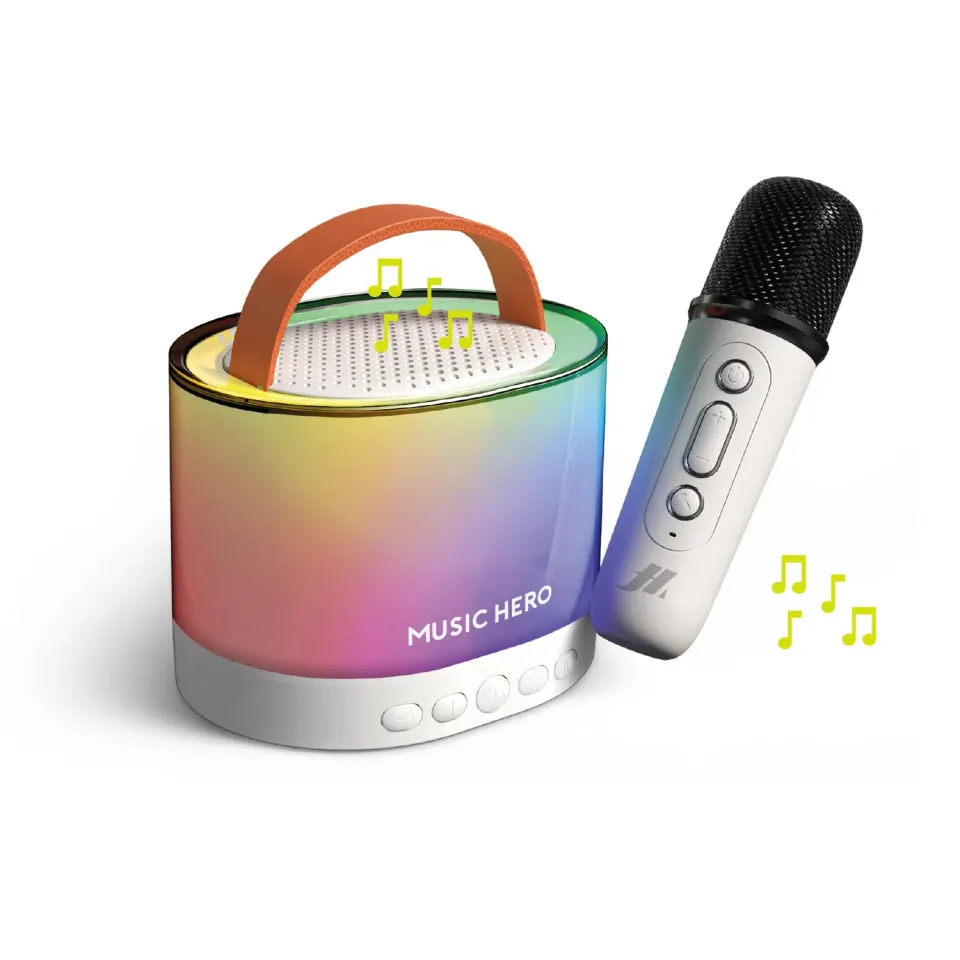 SBS StarSolo Karaoke Lautsprecher mit Mikro LED mobil