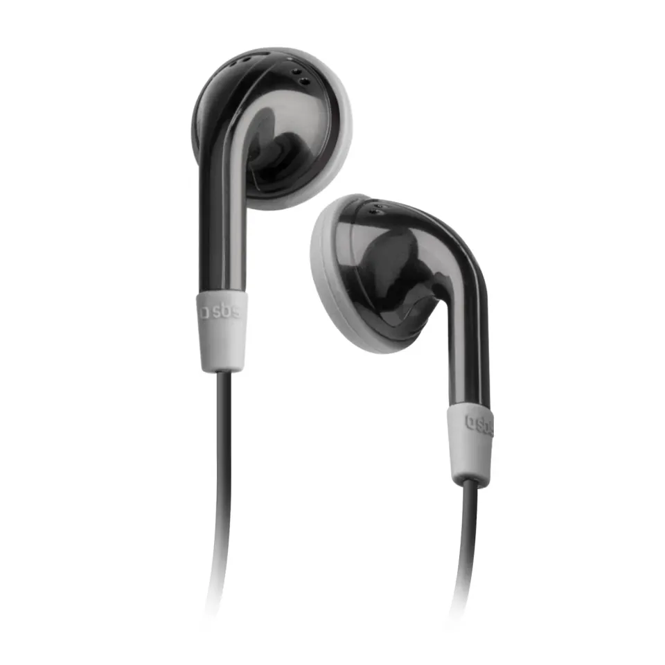 SBS Duo Stereo Kopfhörer Kabel 3,5 mm mit Mikrofon