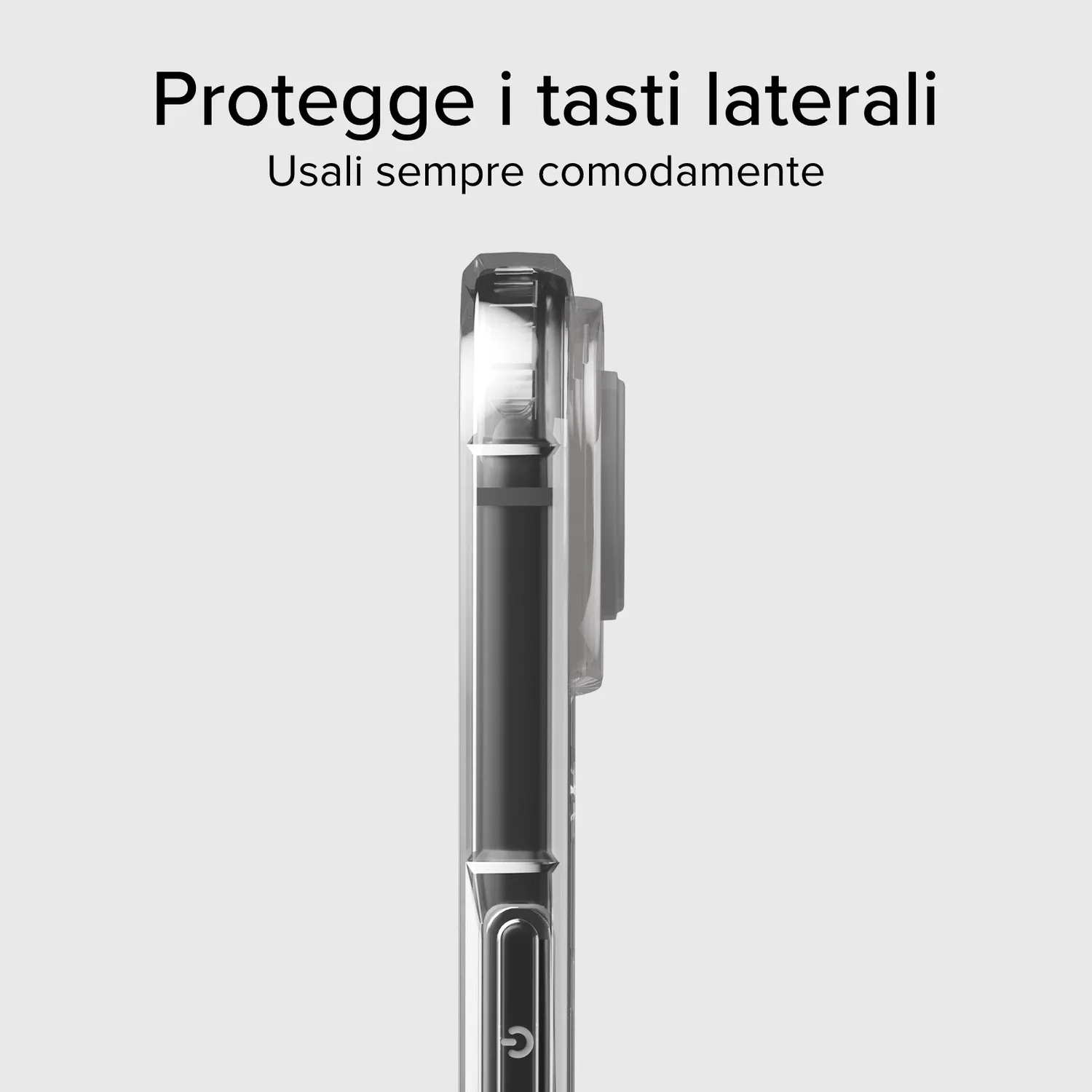 SBS Extreme X2 iPhone Air Handyhülle transparent 2m