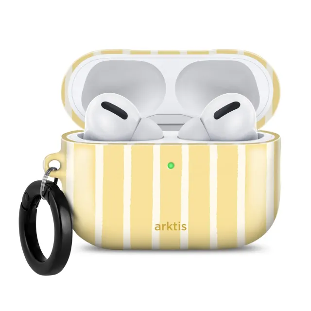 arktis AirPods Pro 3 Hülle Sunny Stripes Qi