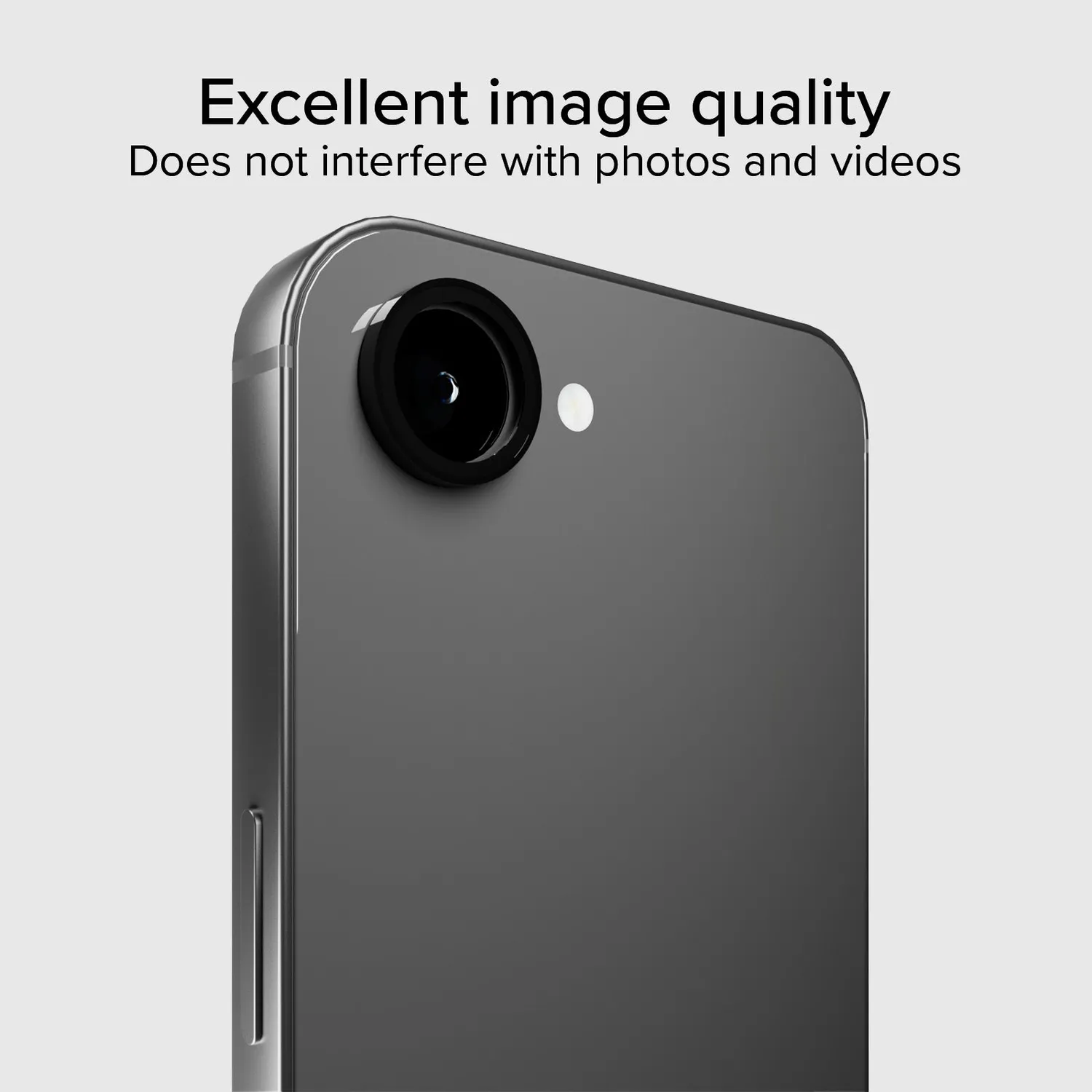 SBS Kameraschutz iPhone 16e/17e Schutzglas schwarz 9H