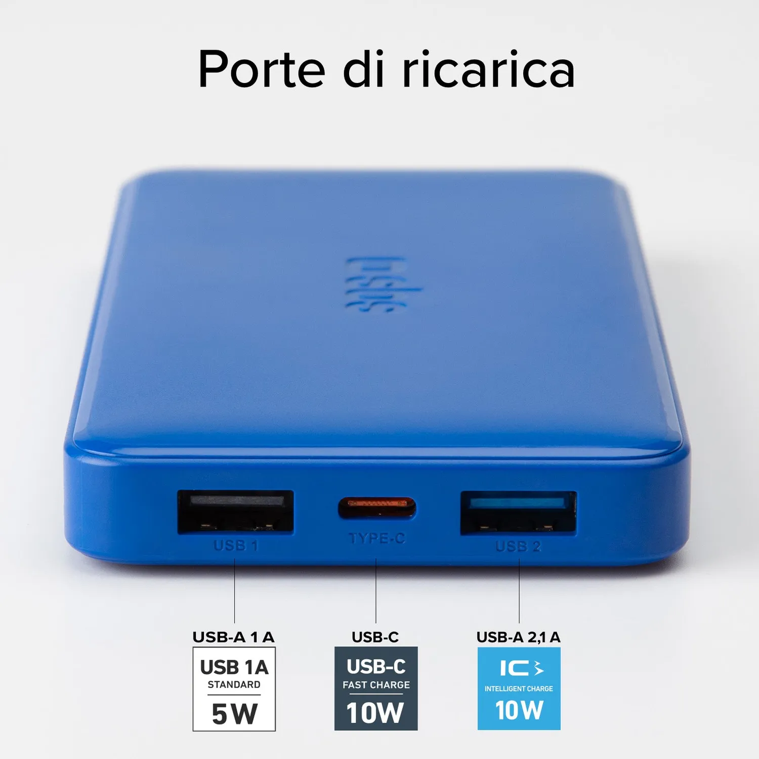 SBS 10000 mAh Powerbank extra slim Intelligent Charge