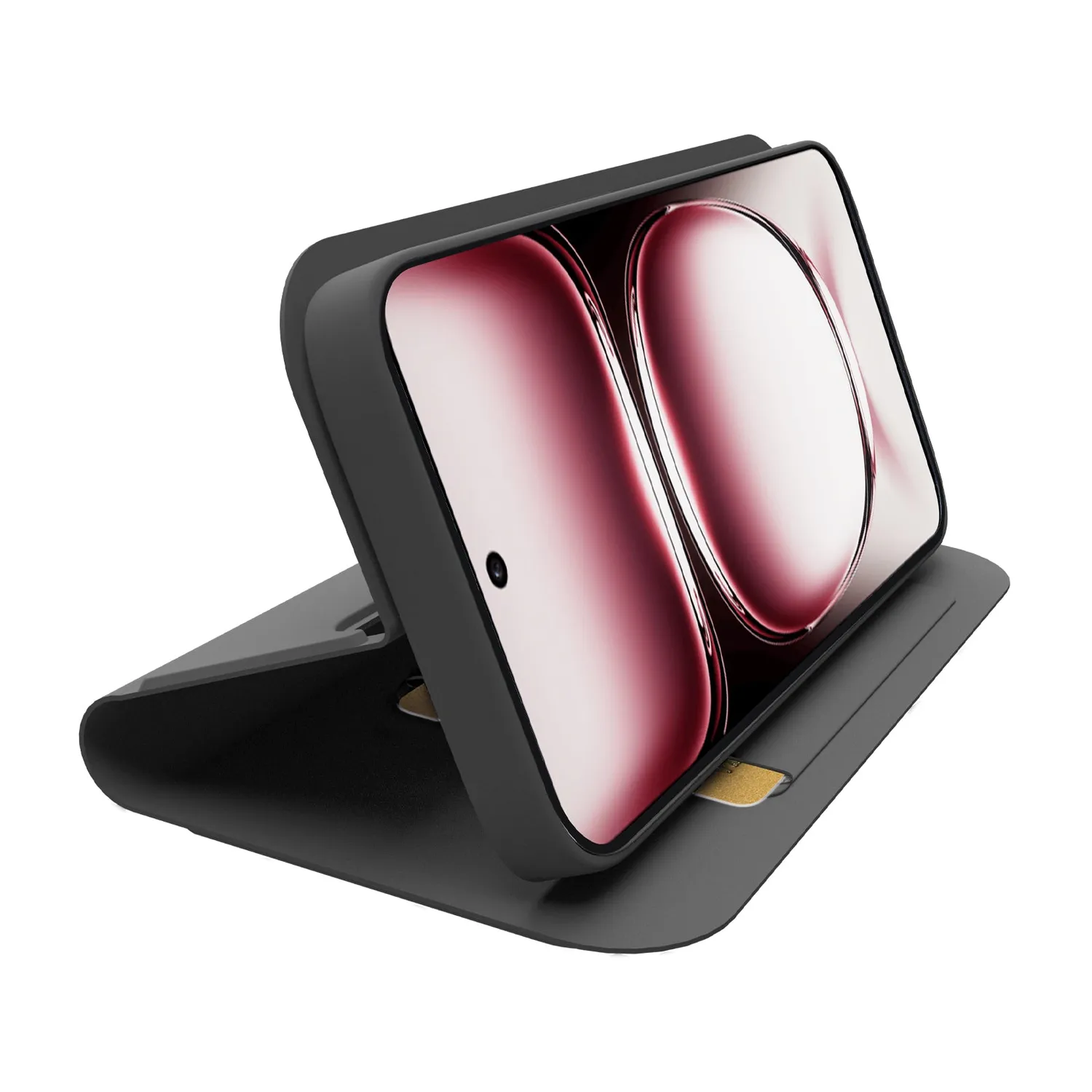 SBS Wallet Smooth Oppo Reno 12 Pro Klapphülle Schwarz