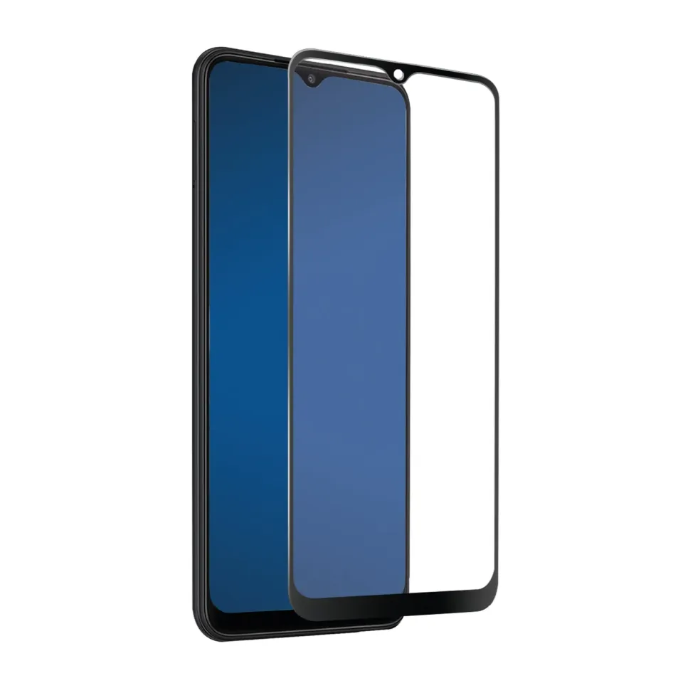 SBS Full Cover Panzerglas für Galaxy A23 5G schwarz stoßfest