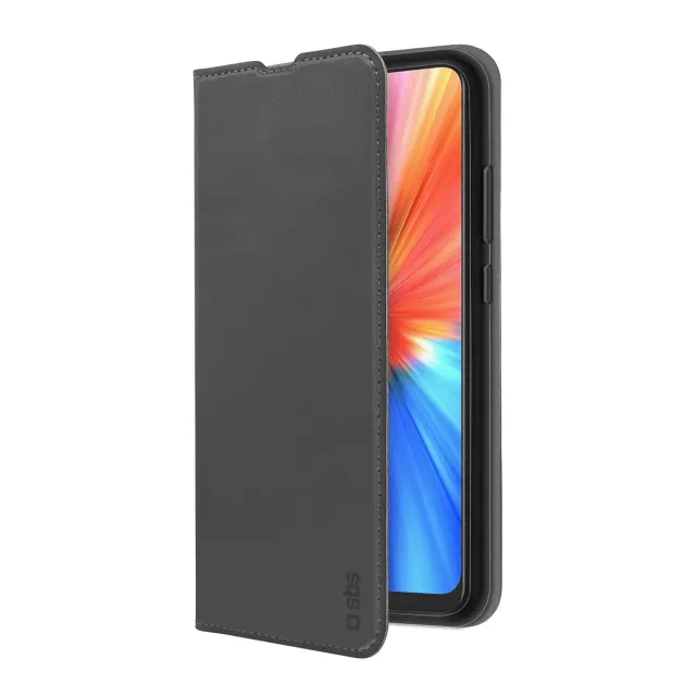 SBS Book Wallet Lite Hülle Xiaomi Redmi Note 8 2021 Schwarz