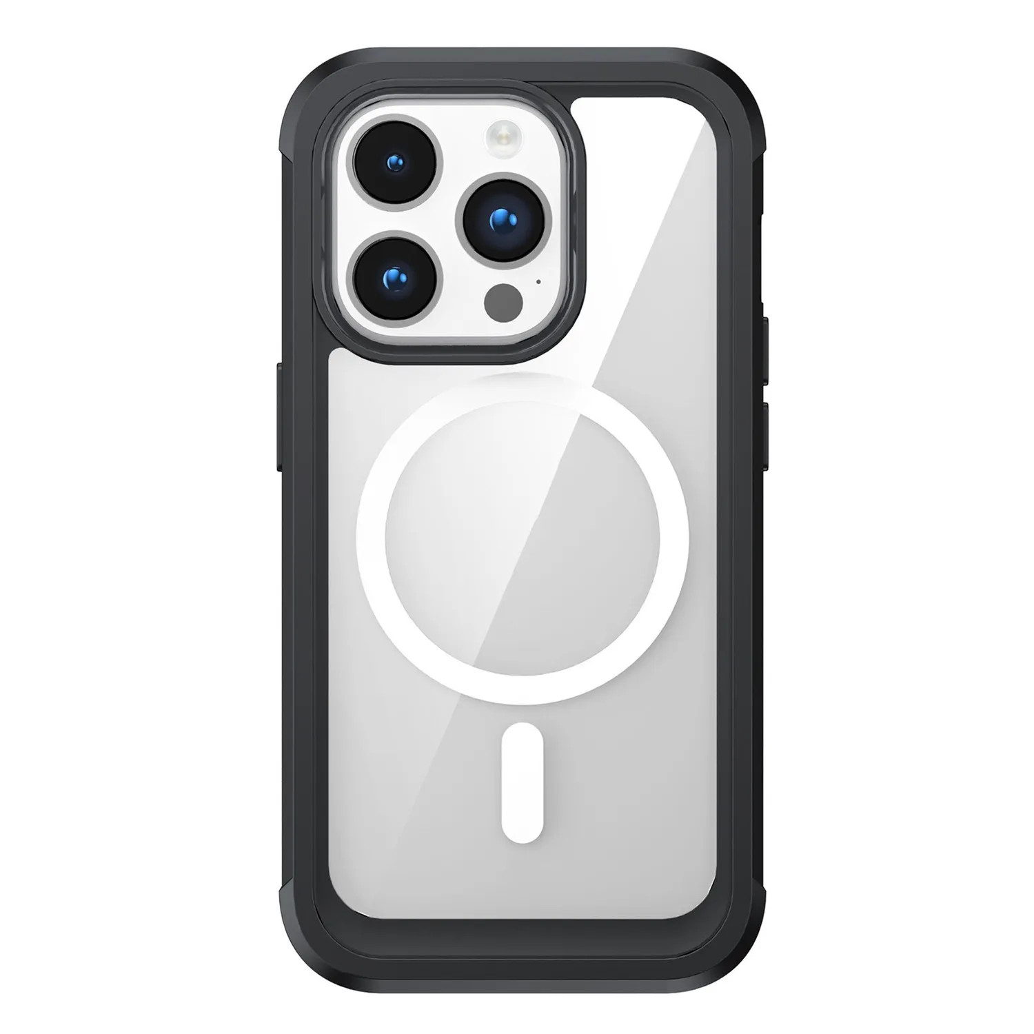 arktis Defender iPhone 16 Pro Hülle 360° transparent MagSafe