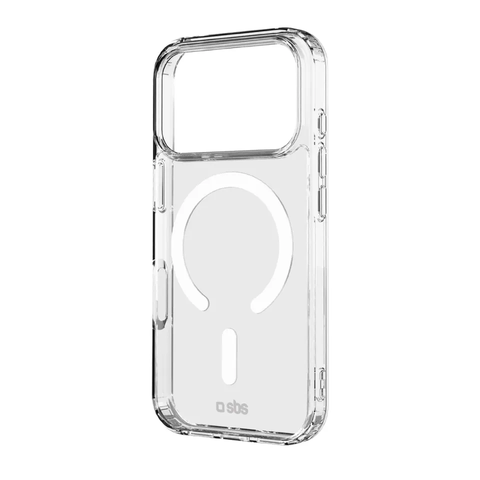 SBS iPhone 17 Pro Hülle transparent MagSafe dünn