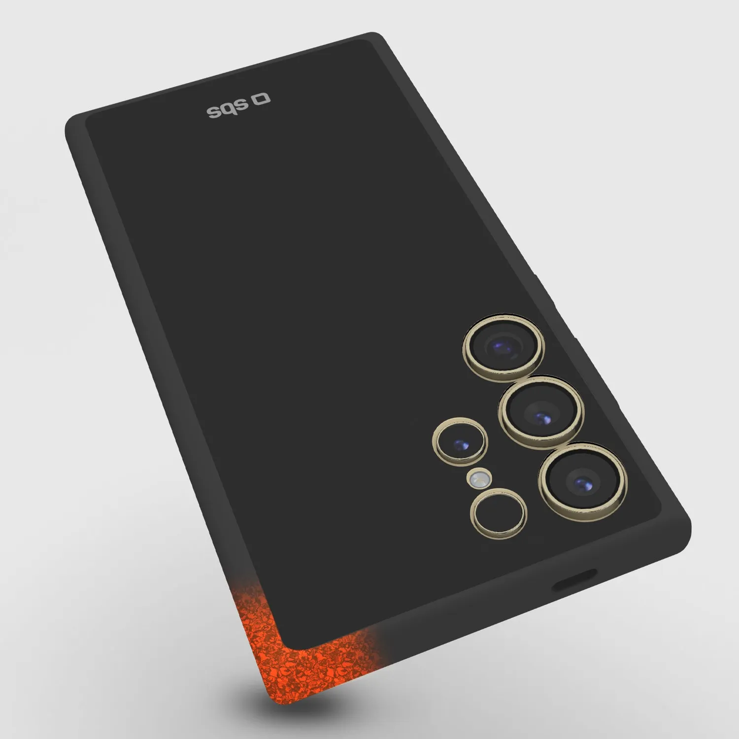 SBS D3O Galaxy S24 Ultra Handyhülle schwarz stoßfest