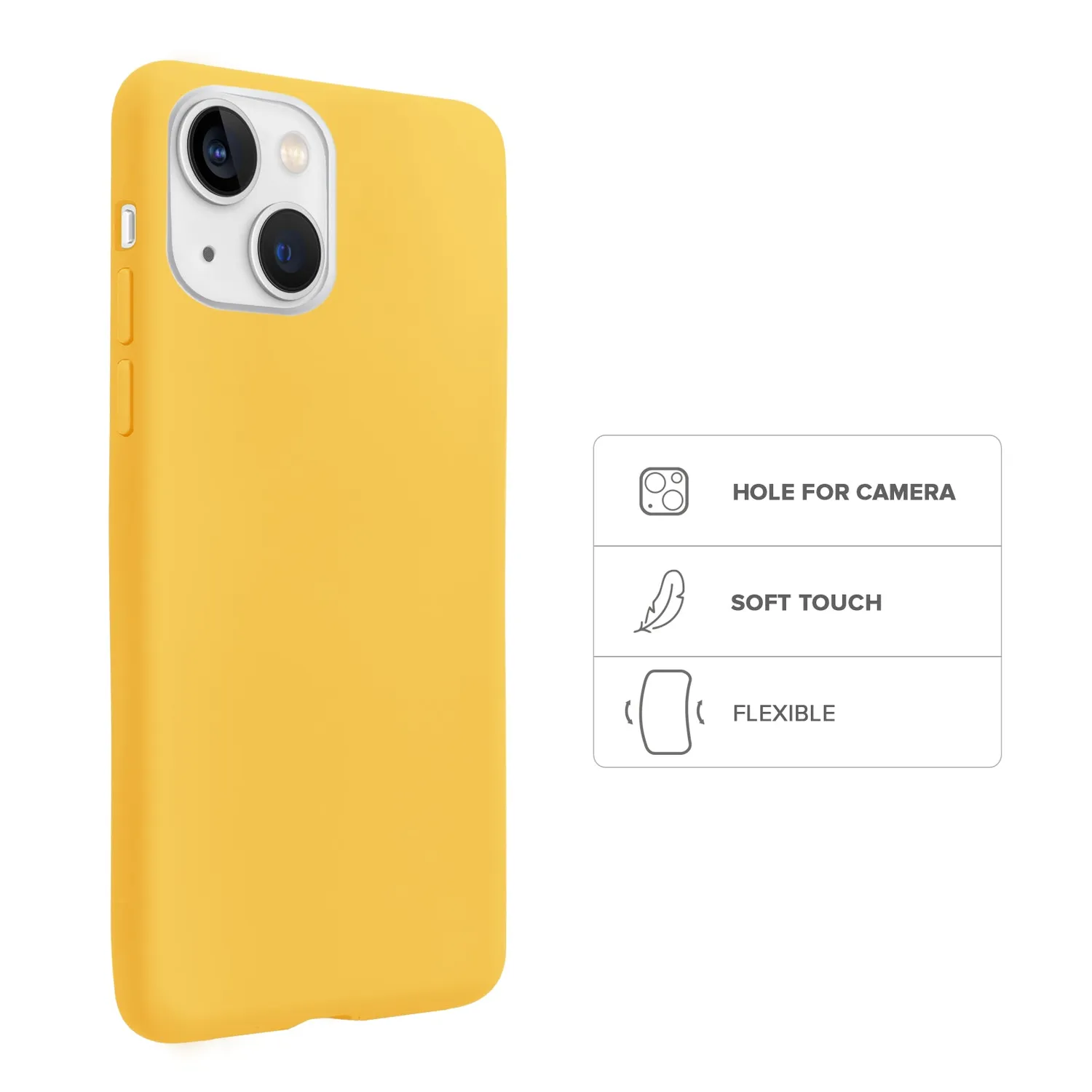 SBS Rainbow iPhone 13 Mini Hülle TPU farbig