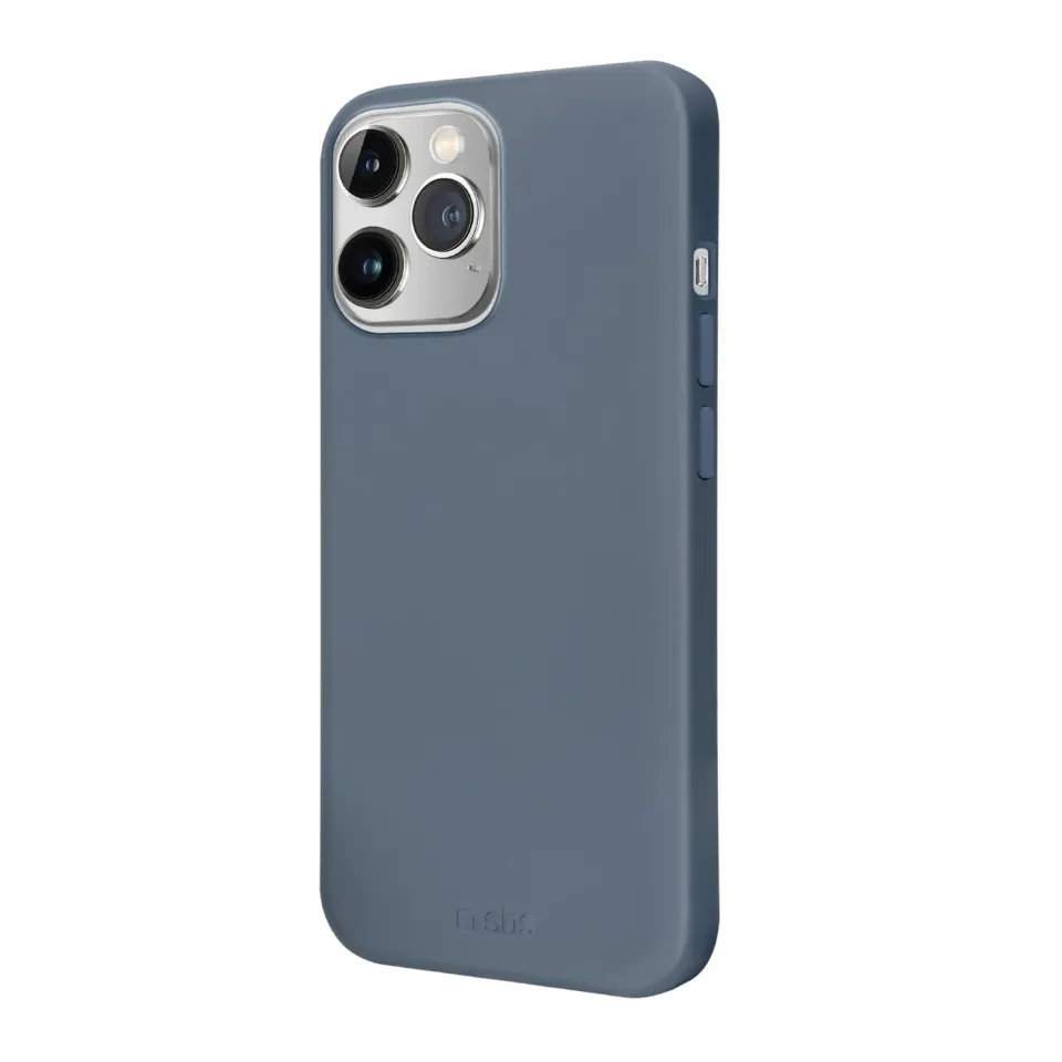 SBS Instinct Handyhülle iPhone 14 Pro Max Schwarz Mikrofaser