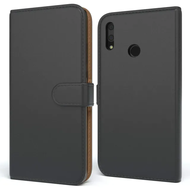 EAZY CASE P Smart 2019 Book Handyhülle Schwarz Klapp