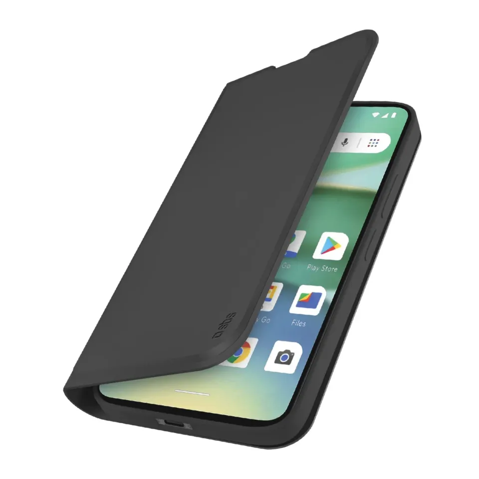 SBS Wallet Smooth Xiaomi Redmi A5 Klapphülle Schwarz Kartenfach