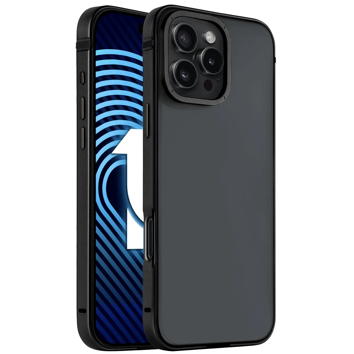 arktis Avantgarde iPhone 16 Pro Case 0,3 mm Schwarz