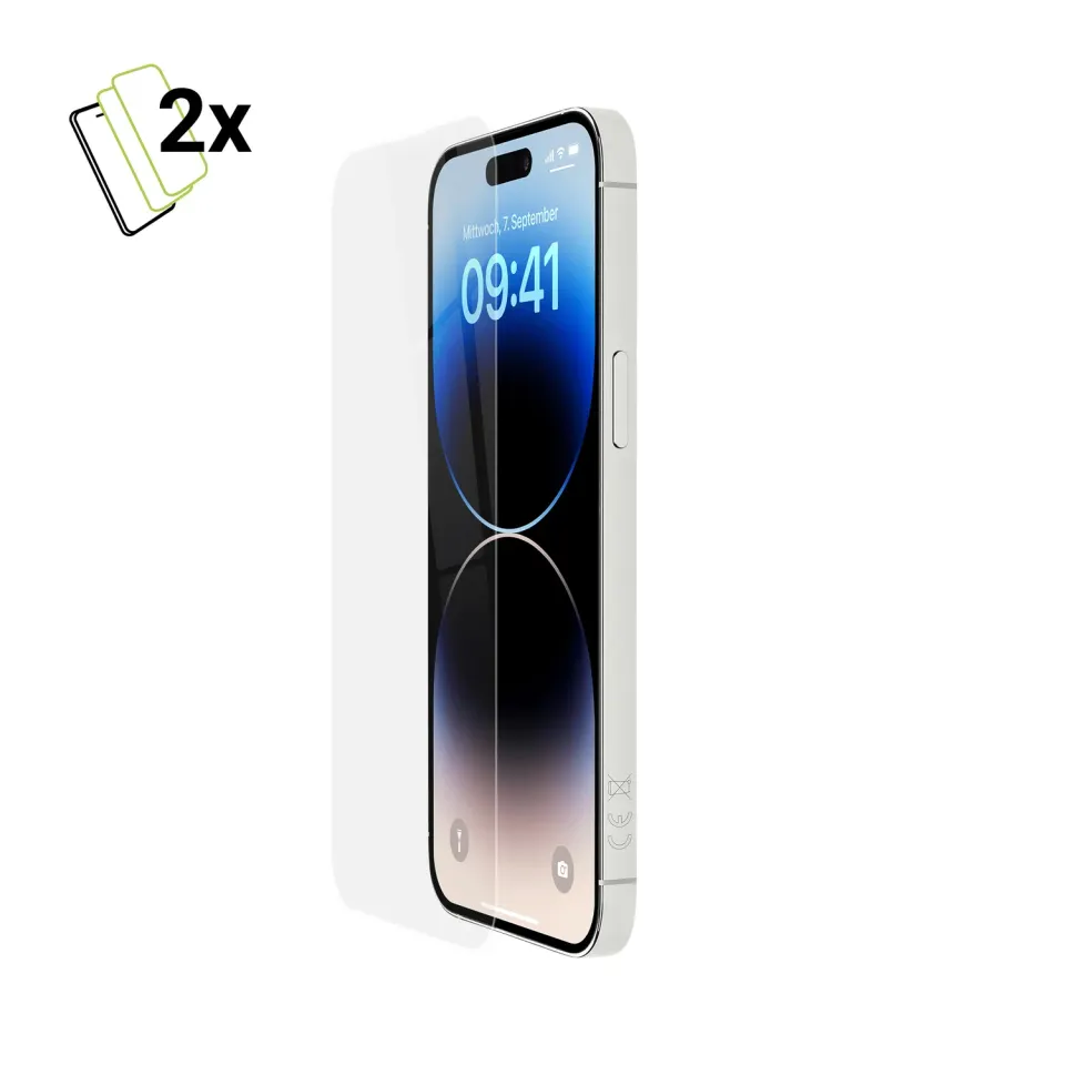 Artwizz SecondDisplay iPhone 14 Pro Max Panzerglas 2er Pack