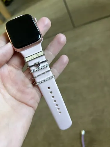 arktisband Apple Watch Charms Anhänger Love Edelstahl