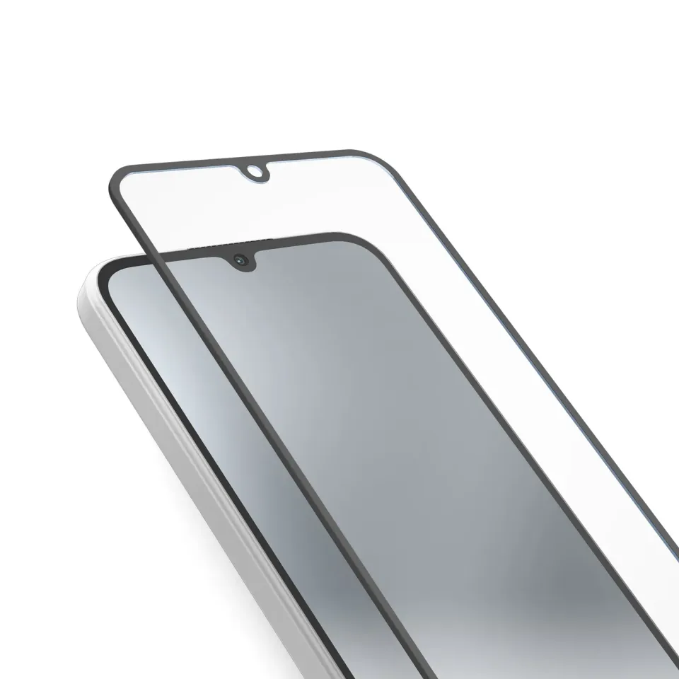 SBS Full Cover Redmi A7 Panzerglas Schwarz Gehärtet