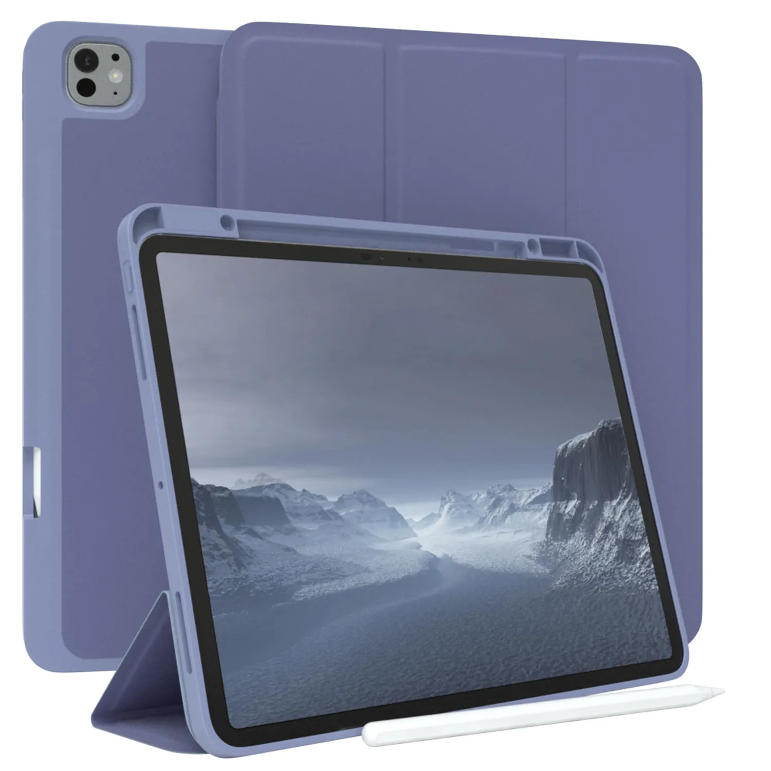 EAZY CASE iPad Pro 12,9" 2015/2017 Smartcase Schwarz Ständer