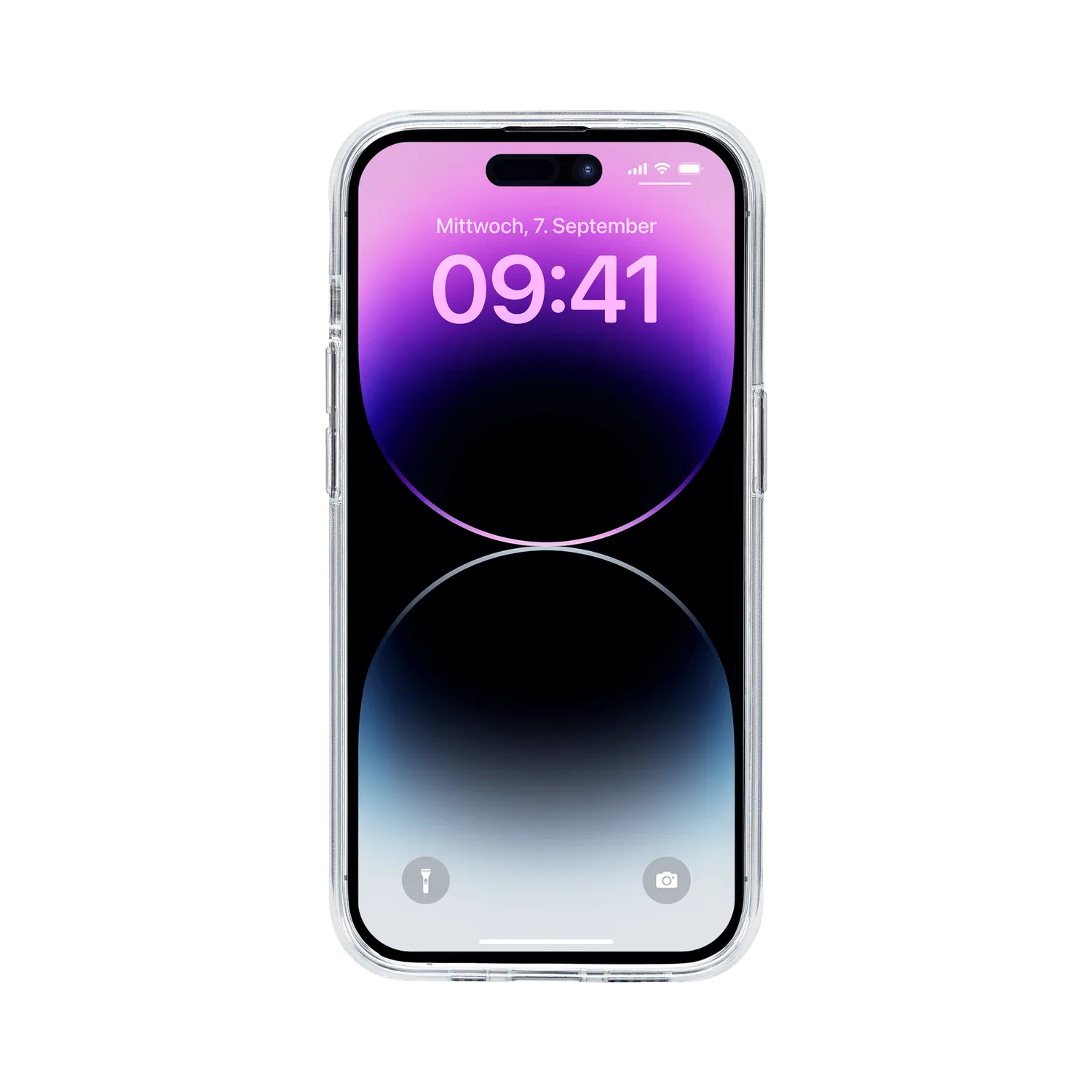 Artwizz IcedClip Clear iPhone 14 Pro Hülle matt mit MagSafe