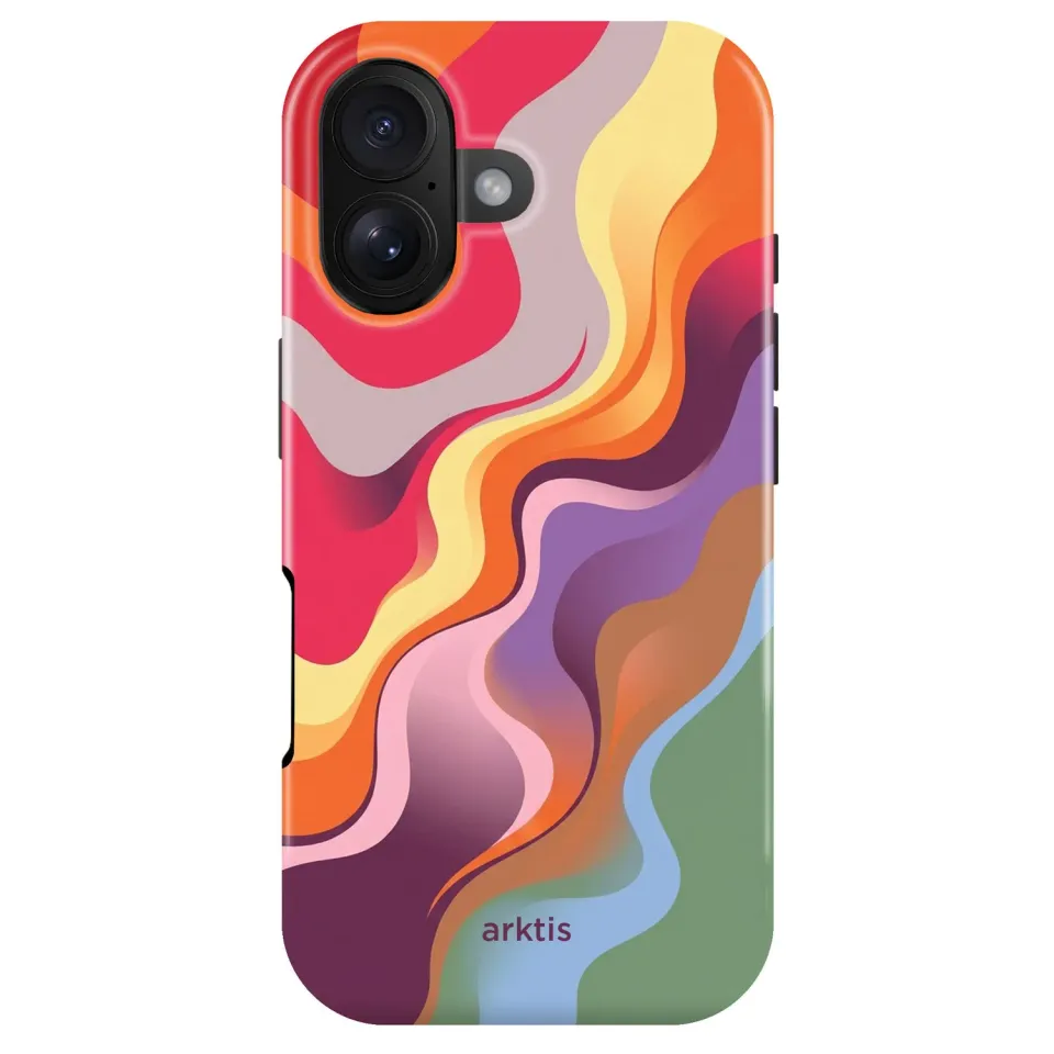 arktis iPhone 17 Hülle Happy Life Case mit MagSafe