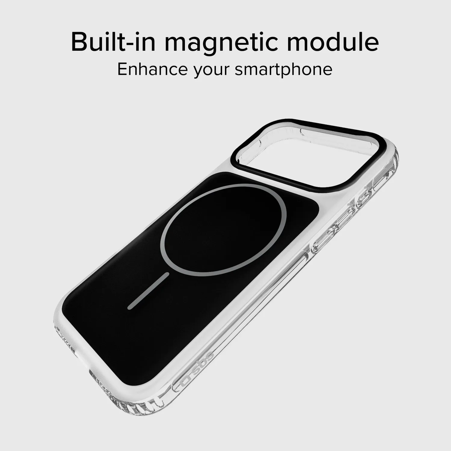 SBS Block iPhone 17 Pro Max Hülle MagSafe schwarz stoßfest