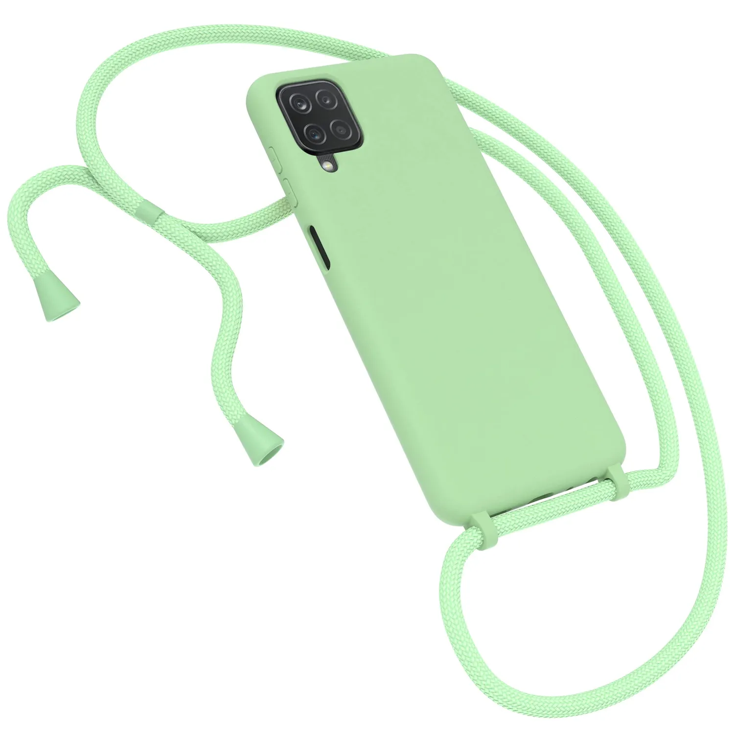 EAZY CASE Galaxy A12 Handykette Silikonhülle Altrosa