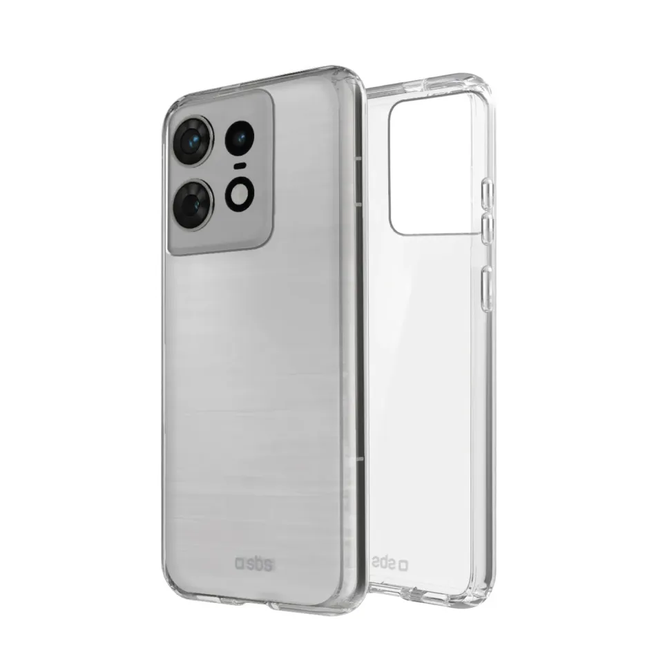 SBS Skinny Handyhülle Motorola Edge 50 Pro transparent dünn