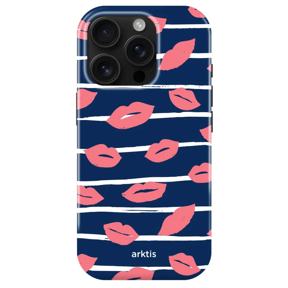 arktis Fashion Case iPhone 14 Pro Hülle Kisses MagSafe