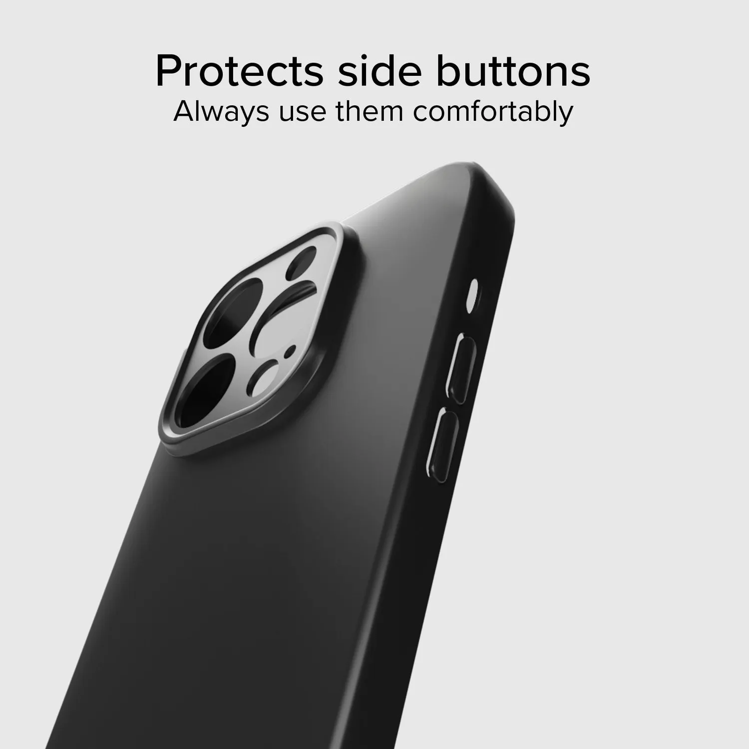 SBS Instinct Hülle iPhone 15 Pro Max schwarz weich