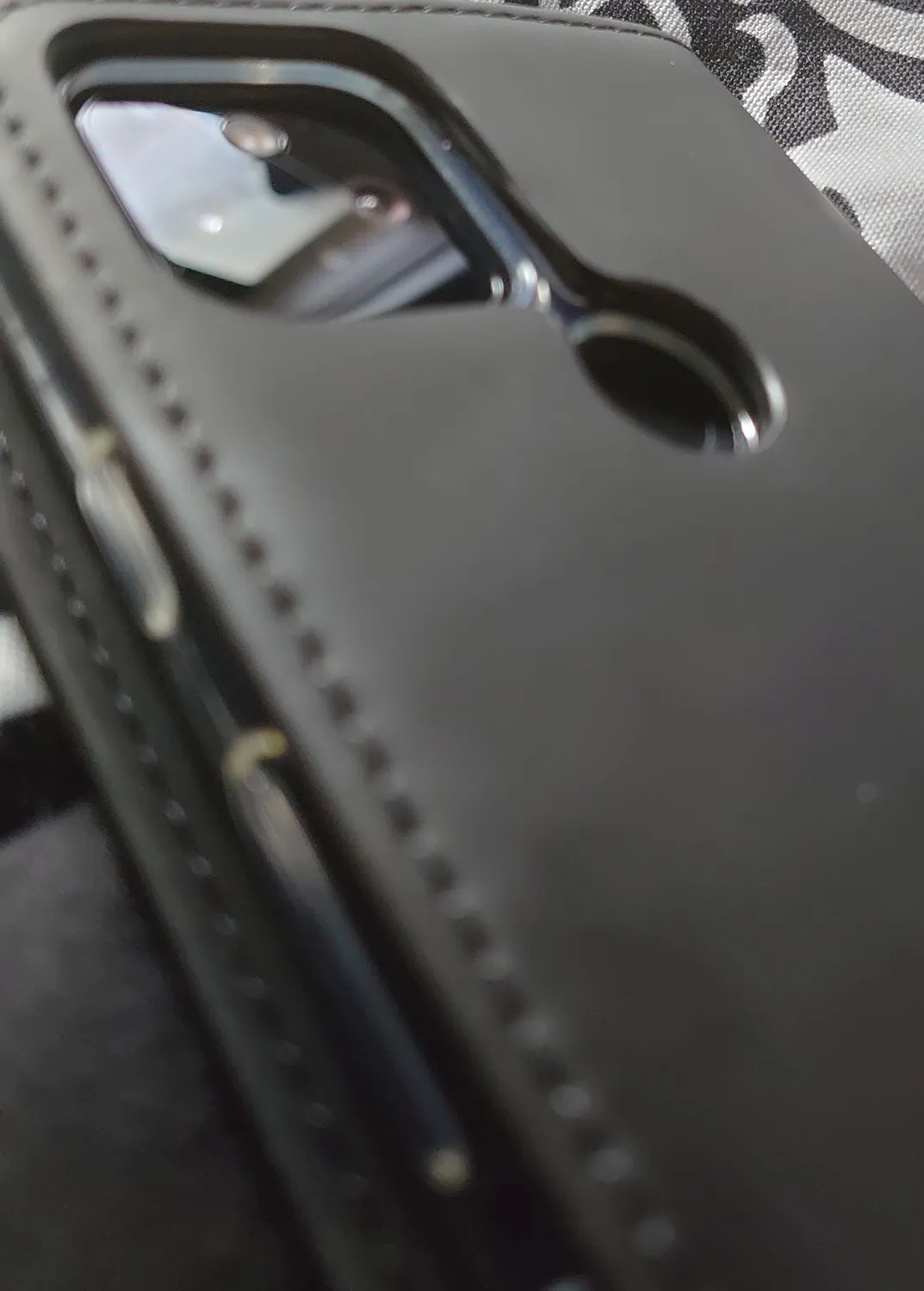 YATWIN Pixel 5 Klapphülle Weinrot Leder + Panzerglas