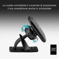 SBS Autohalterung Magnet Klebe Handyhalter 360°