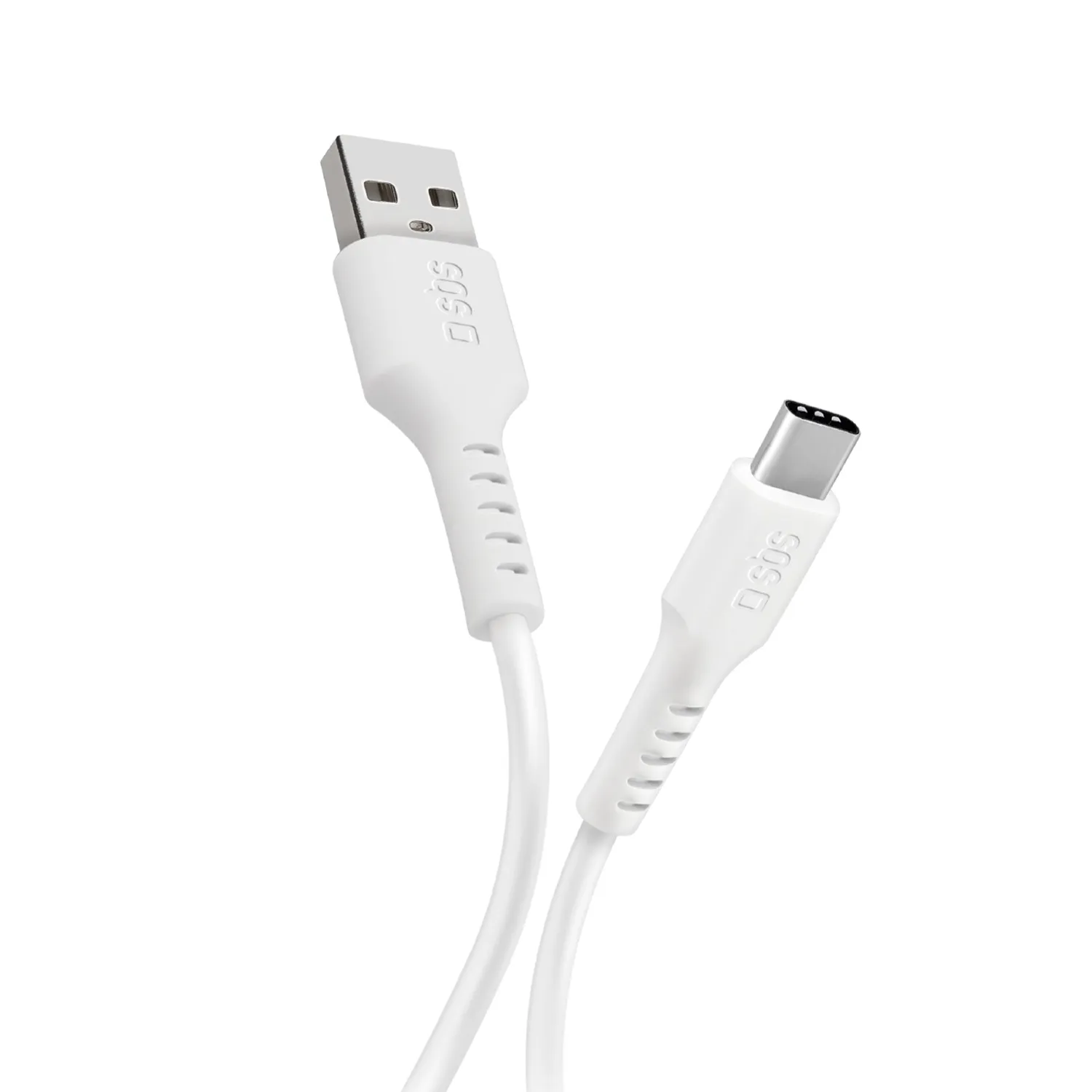 SBS USB-A USB-C Kabel 1m Schwarz Laden Daten 480Mbps