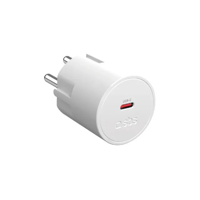 SBS 45W Schuko Ladegerät USB-C PD