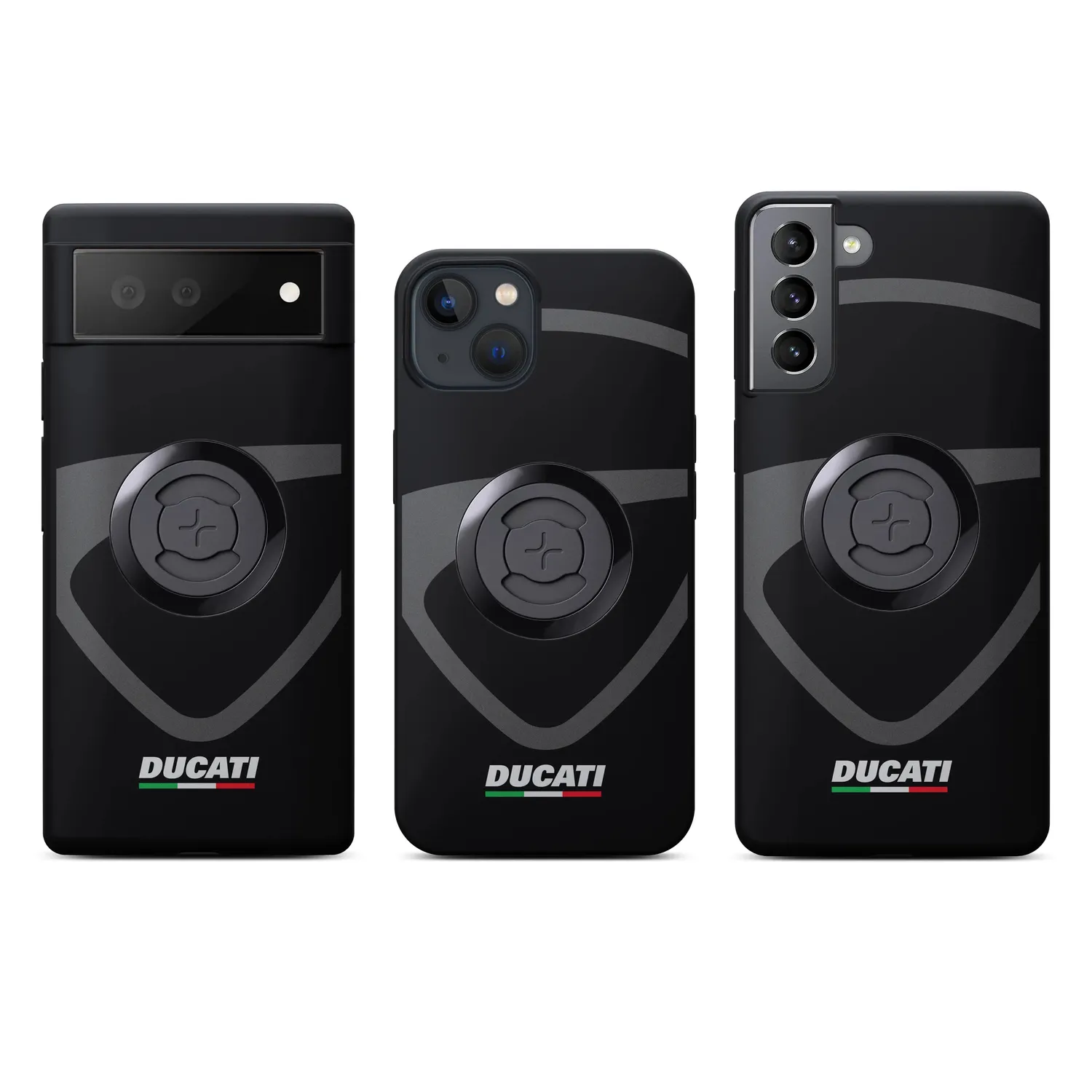 SP Connect Ducati Shield Handyhülle schwarz Halter-montage