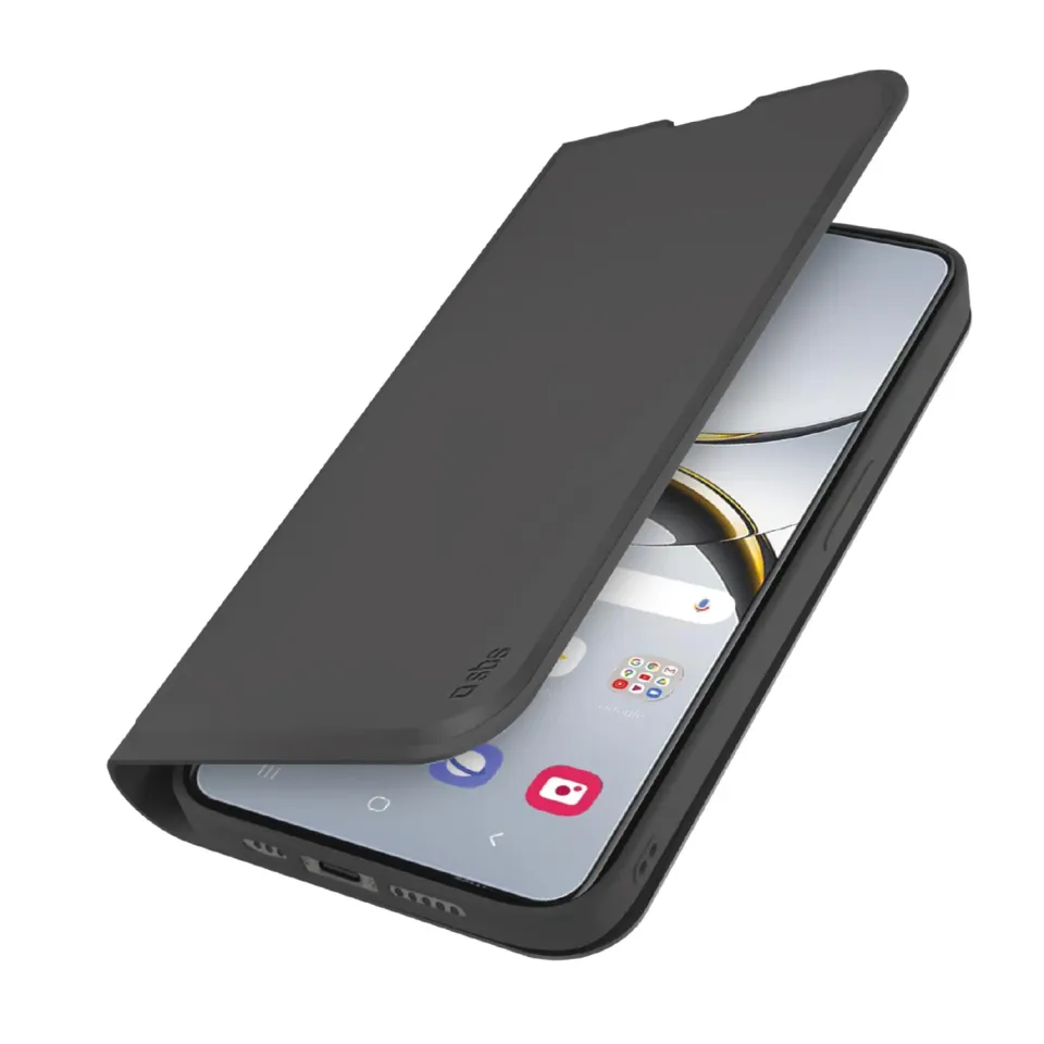 SBS Wallet Smooth Oppo Find X8 Pro Klapphülle schwarz