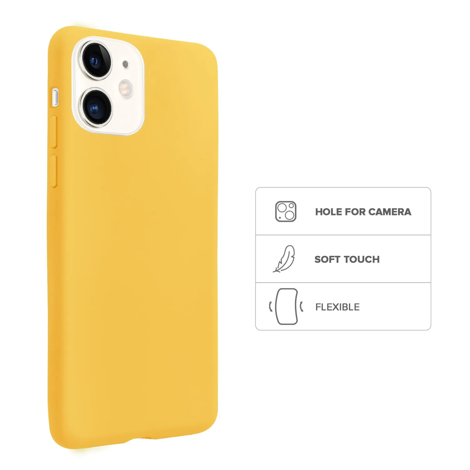 SBS Rainbow Handyhülle iPhone 12 12 Pro TPU bunt dünn