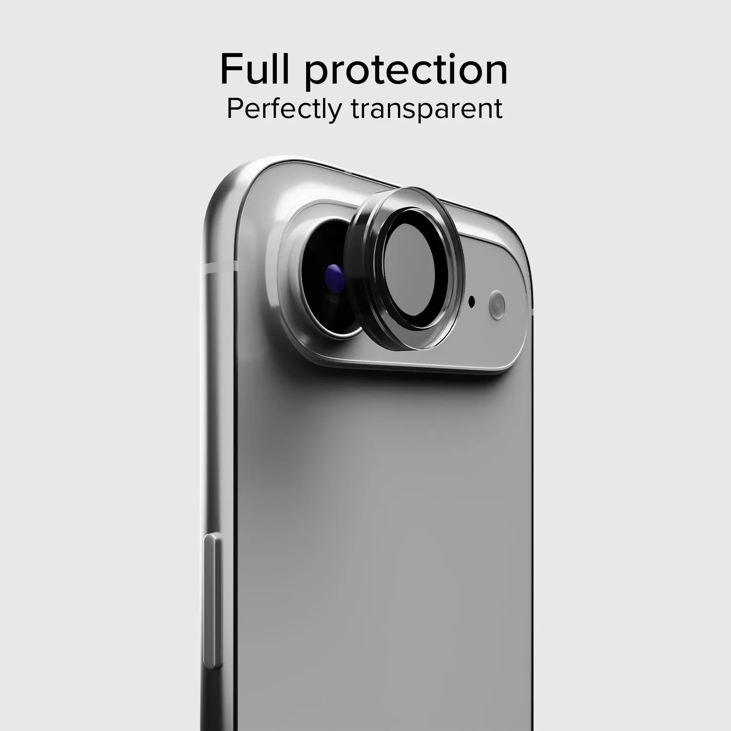 SBS iPhone Air Kameralinsenschutz Glas Transparent Kratzfest