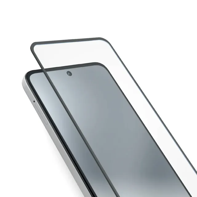 SBS Full Cover Panzerglas für Motorola G67 Schwarz gehärtet