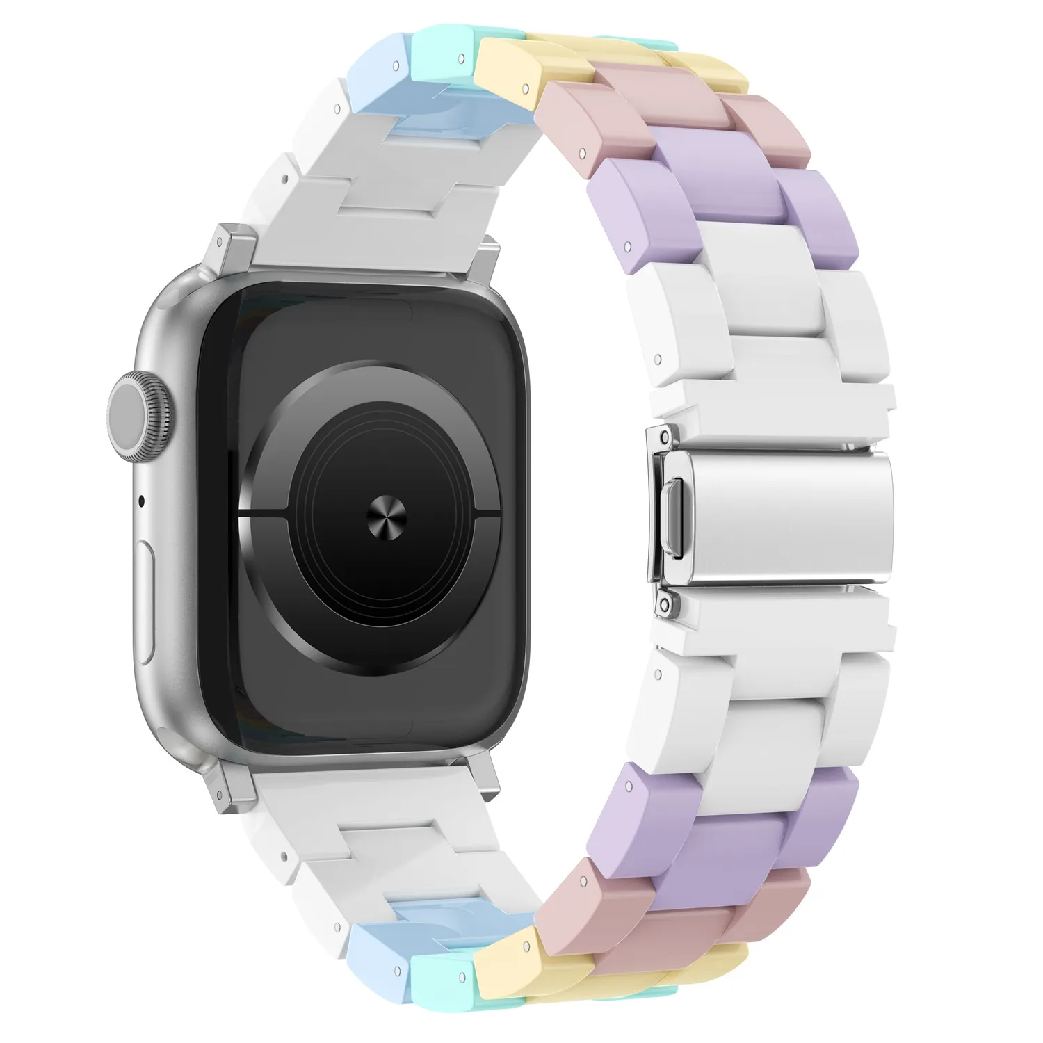 arktis Pixel Band Apple Watch Armband Pastell 49/46/45/44 mm Acrylglas