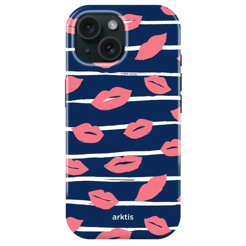 arktis iPhone 15 Hülle Kisses MagSafe Print