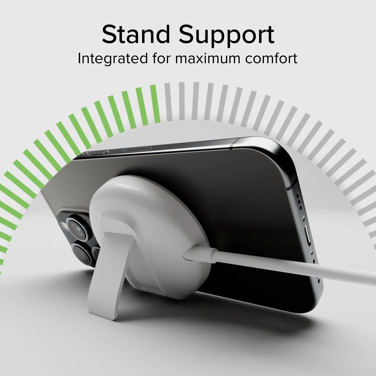 SBS Qi2 Wireless Charger 15W Ladestation MagSafe Stand