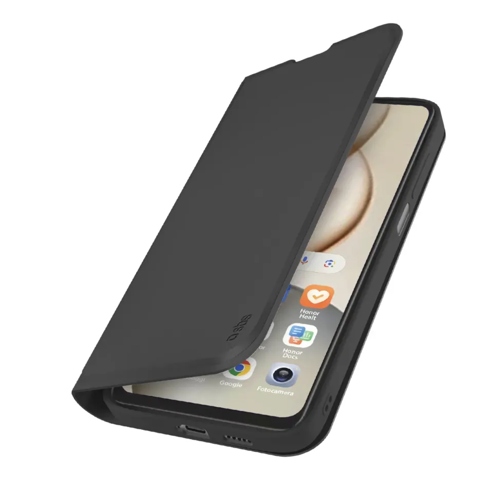 SBS Wallet Smooth Bookcase Honor 400 Smart schwarz