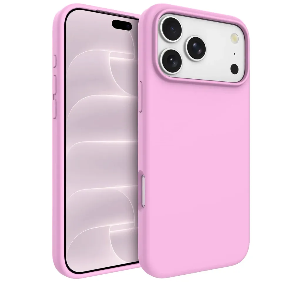 arktis iPhone 18 Pro Max Silikonhülle MagSafe rosa