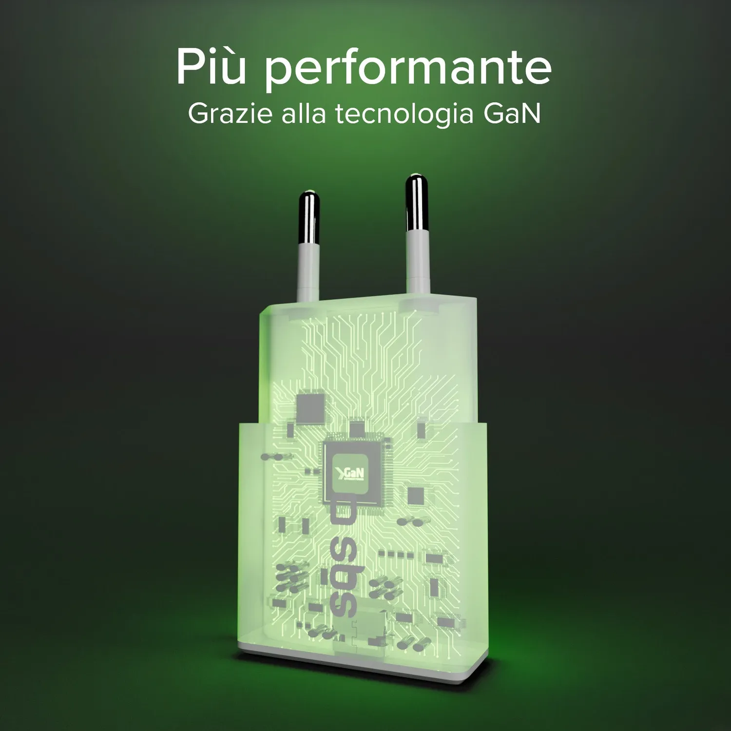 SBS 30W GaN USB-C Ladegerät Power Delivery ultra-slim