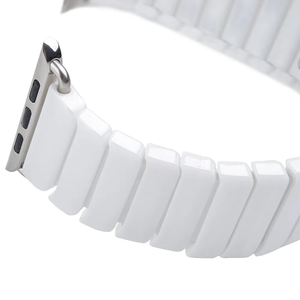 arktisband Keramik Gliederarmband Weiß 49/46/45/44 mm