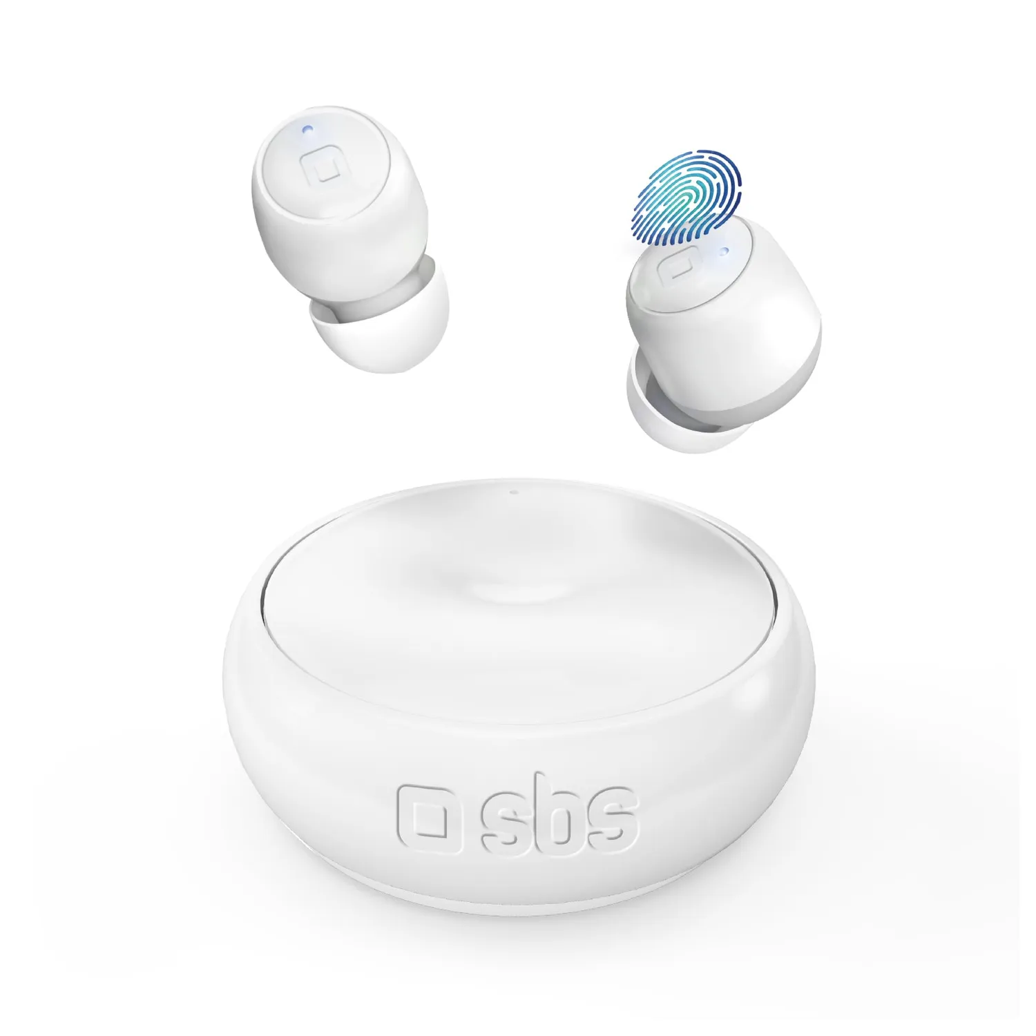 SBS Twin Spin 360° TWS Kopfhörer mit Dreh-Case