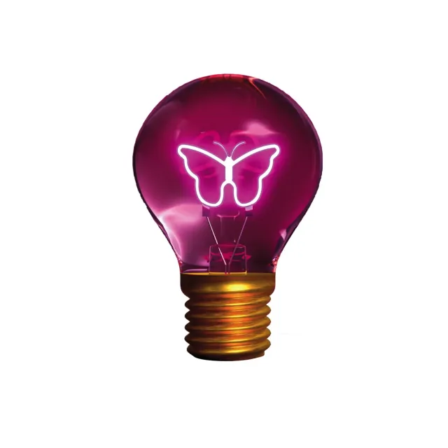 SBS Butterfly Tischlampe LED wiederaufladbar USB-C