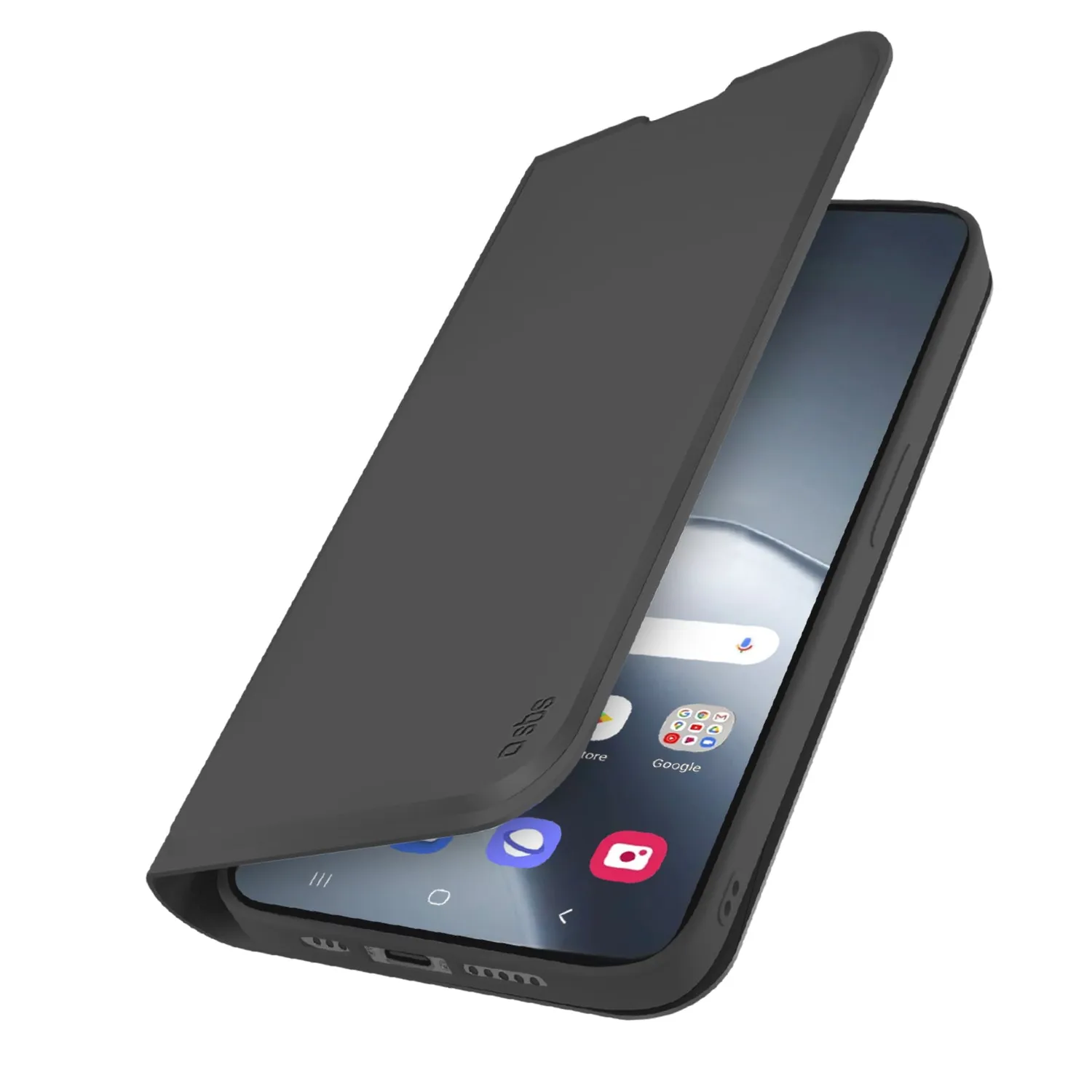 SBS Wallet Smooth Xiaomi 14T Hülle schwarz Kartenfach