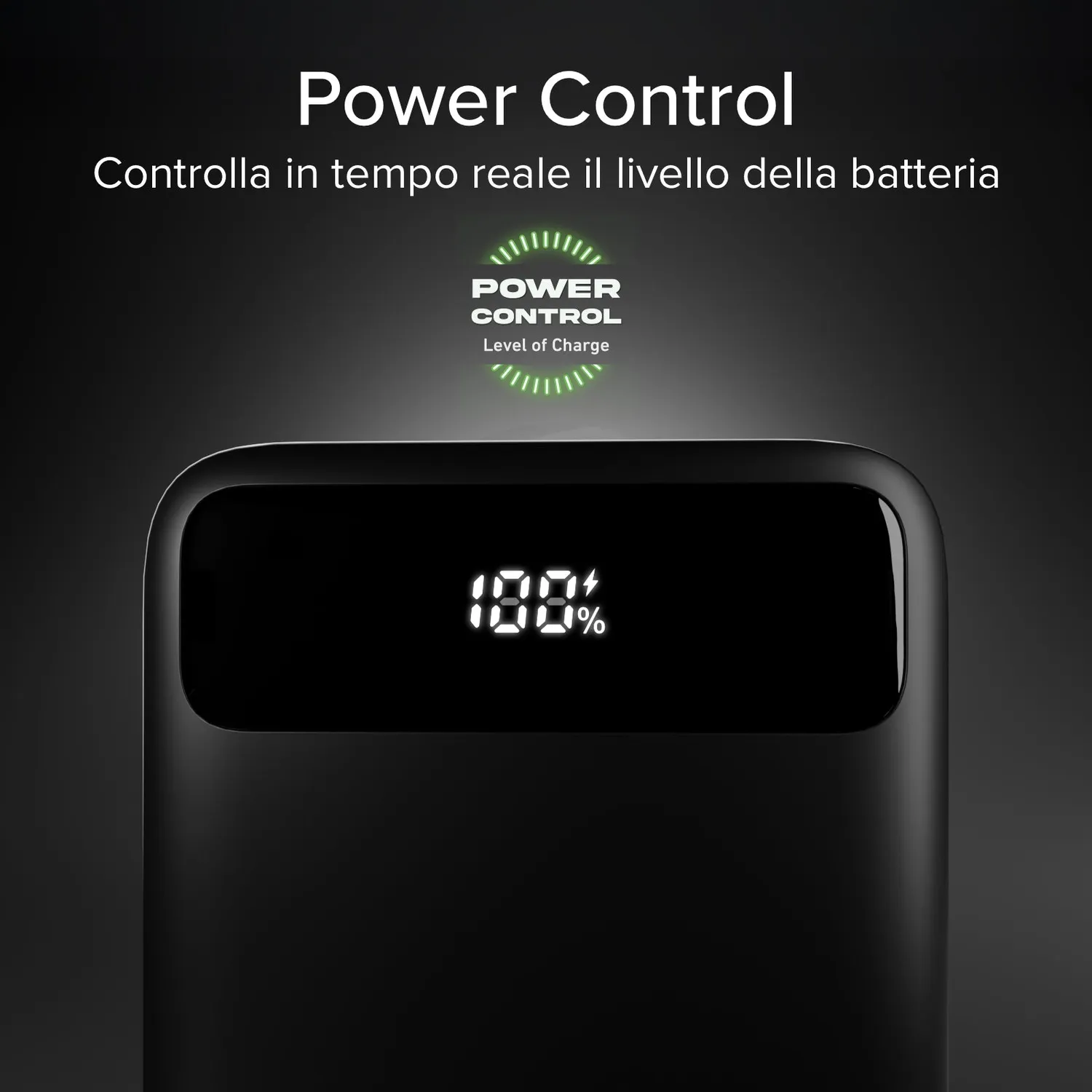 SBS Go Power 10000 mAh Powerbank 20W LCD Display
