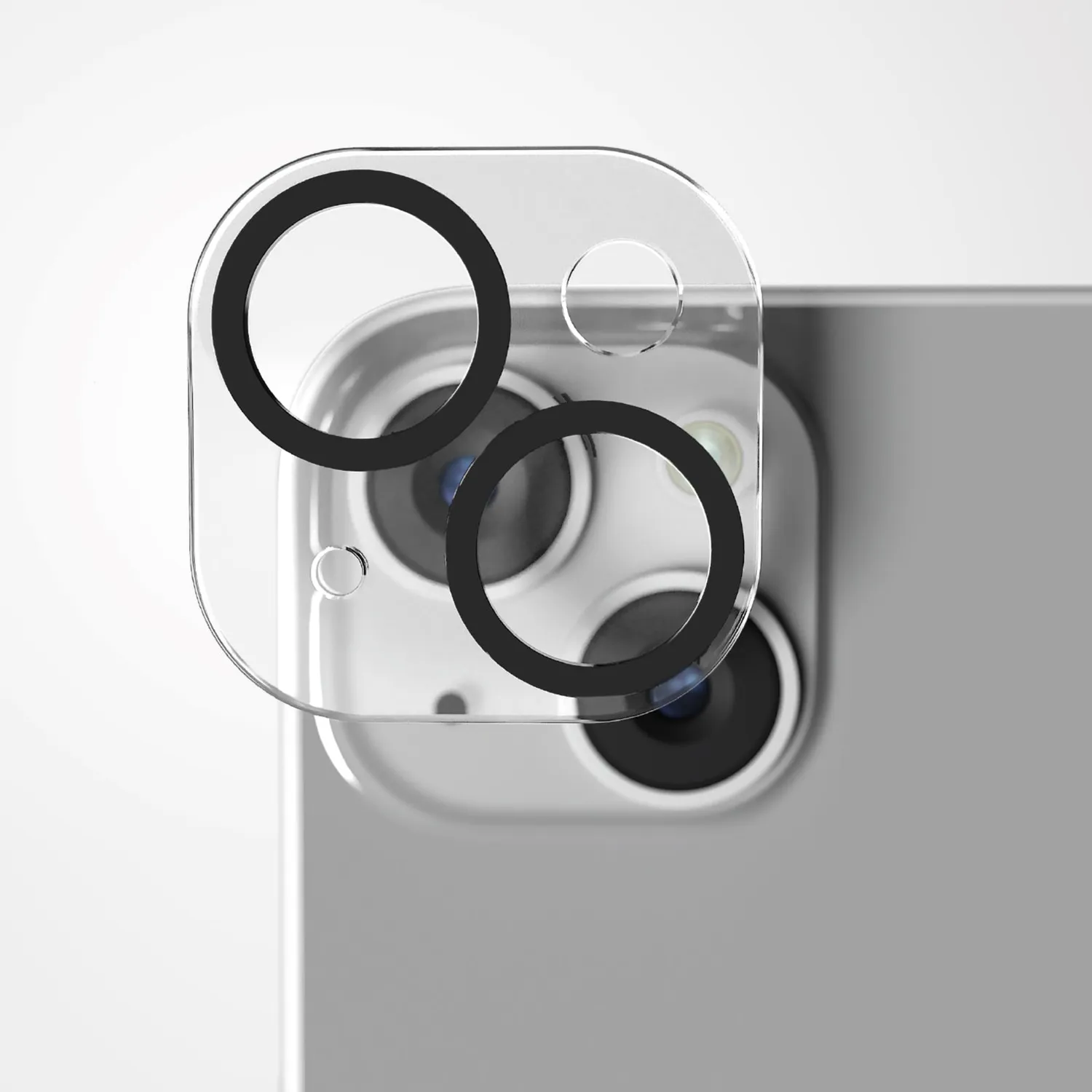 SBS Kameraschutz iPhone 15/15 Plus transparent Glas